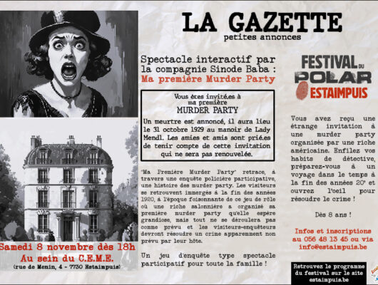 Thumbnail for the post titled: Ma première Murder Party