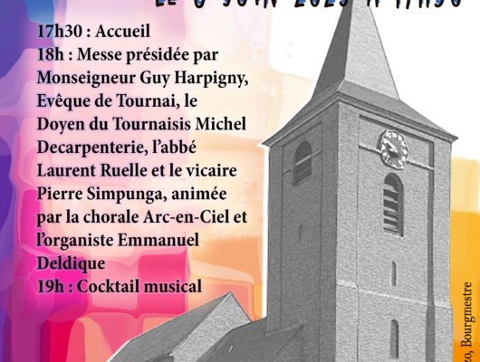 Thumbnail for the post titled: Inauguration de la rénovation de l’église d’Estaimpuis