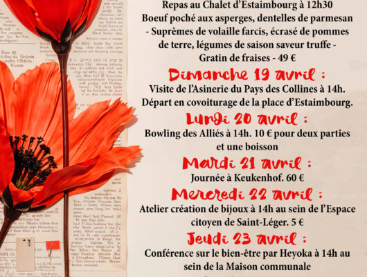 Thumbnail for the post titled: Semaine des Aînés