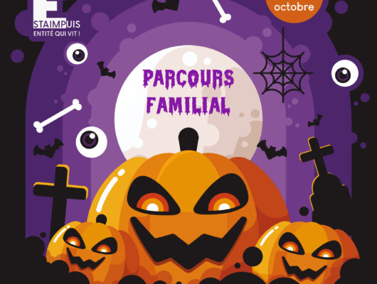 Thumbnail for the post titled: Parcours familial d&rsquo;Halloween