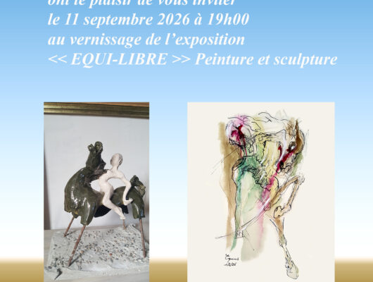 Thumbnail for the post titled: Vernissage Equi-Libre