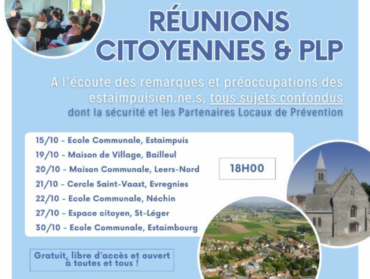 Thumbnail for the post titled: Réunions citoyennes